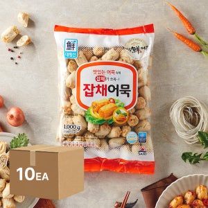 사조 대림선 잡채어묵 1kg, 10개