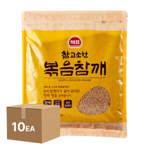 사조 해표 참고소한 볶음참깨 1kg 10개