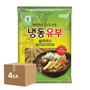 사조 냉동 유부 슬라이스 1kg, 4개