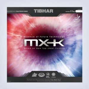 티바 MX-K MXK 탁구 러버 한국 전용 회전 라바