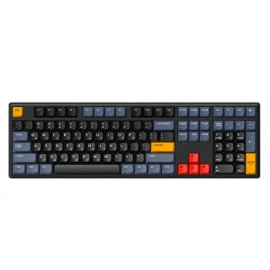 (Web Driver 업데이트) GK898B PRO 동그리 8K 3모드 무접점키보드 VENUS NAVY, 무접점(정전용량), 35g