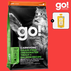 묘설렘츄르1개+ GO 고 캣 사료 카니보 송어연어 레시피, 7.2kg, 1개