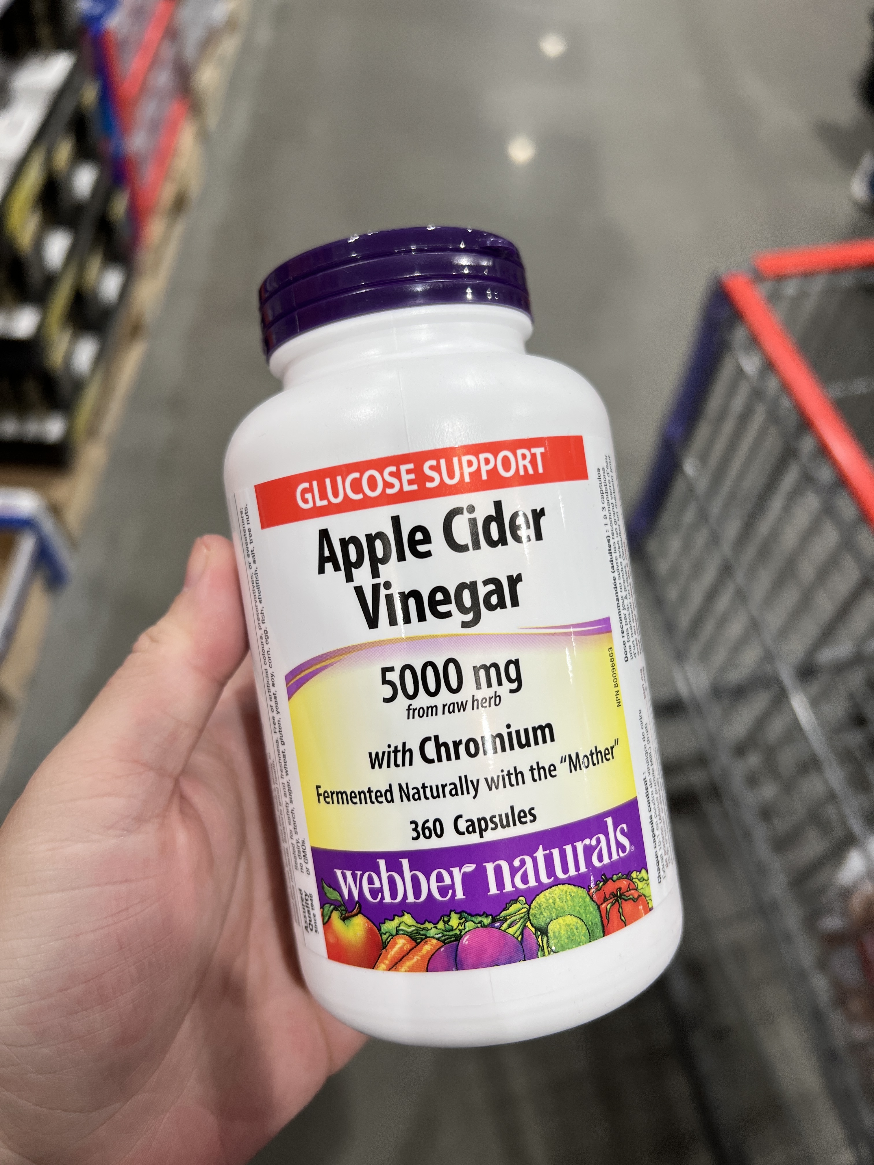 <b>웨버내추럴</b> 애플사이다 비니거 사과식초 5000mg 고함량