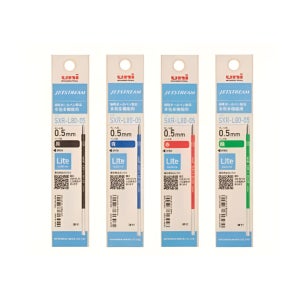 유니 제트스트림 라이트 터치 4&1 볼펜 0.5mm 리필심 SXR-L80-05