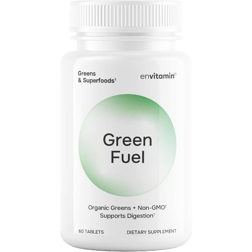 envitamin Green Fuel 채소 과일 및 혼합물 <b>복부팽만감</b> 소화 60정