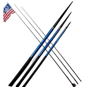 휴대용 접이식 장대 깃발대 7m 대형 발광 집회 행사 시위 응원 5m 10m 깃대 봉