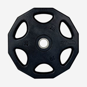 에코스포츠 바벨 중량 원판 6홀 12각 20kg