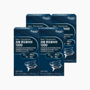 퍼니트 이상우 상어연골 리얼 콘드로이친 1200 90정, 4개