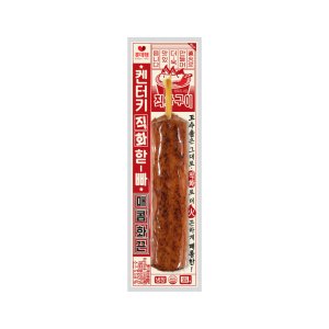 [본사직영] 롯데햄 켄터키 직화 핟-빠(핫바) 매콤화끈 65g