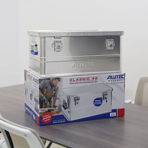 알루텍 클래식 알루미늄 캠핑박스 다용도 스토리지 48리터 Alutec Classic