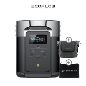 에코플로우 델타2 맥스 2048Wh 리튬인산철 올인원 파워뱅크 전용가방 파우치 포함