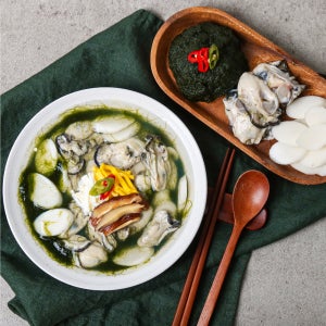 우리 매생이 굴 떡국 550g 설날 명절 국산