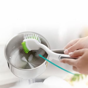 3M 냄비 팬브러쉬 수세미 주방 청소솔 설거지수세미 탄냄비 세척 1P