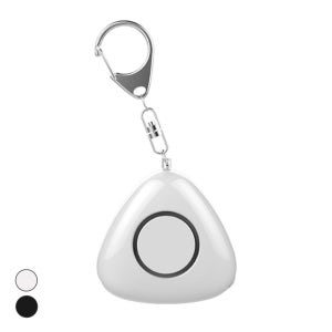 쉴트 호신용품 여성 호신용 휴대용 삼각형 경보기 화이트