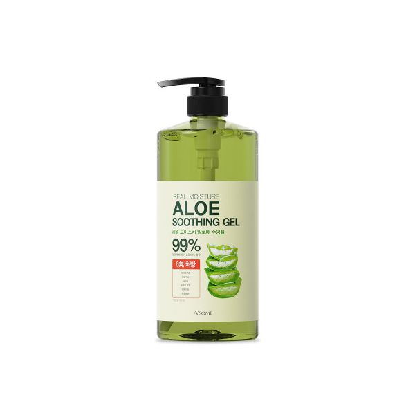 리얼 모이스처 알로에 수딩젤 1000ml 대용량 수분크림