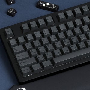 Soulcat 고함량 PBT 염료승화 한글 영어 키캡 107키 커스텀키보드 교체용 (BOG)