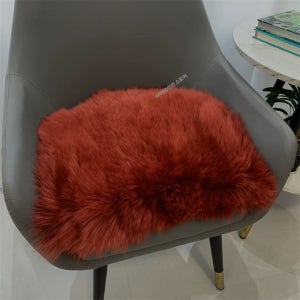 순양모 겨울용 따뜻한 보온 의자 방석 사무용 식탁의자 두꺼운 일체형