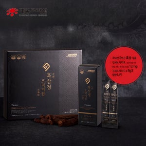구중구포 흑삼진액 흑삼진스틱 국내산 6년근 흑삼농축액 프리미엄 100% 흑홍삼 30포