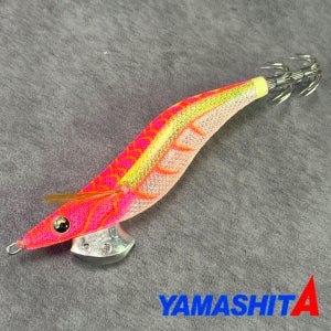 야마시타 에기왕 큐 라이브 네온브라이트 쉘로우 에깅 무늬오징어 캐스팅에기 064, 3호