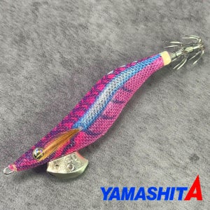 야마시타 에기왕 큐 라이브 네온브라이트 쉘로우 에깅 무늬오징어 캐스팅에기 070, 3.5호