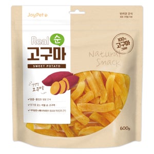 조이펫 리얼 순 고구마 600g 강아지 대용량 간식
