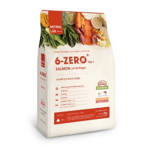 6제로 플러스 1,2,3,4 연어 소 양 시니어 2kg 강아지 사료