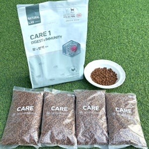 네츄럴랩 케어1 장&면역 건강 2kg 고양이 사료