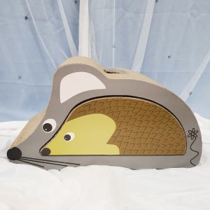 마우스쉐이프 스크래칭보드 스크래쳐 고양이 장난감 스트레스 해소