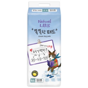 똑똑한패드 중형 50매x2팩 강아지 패드