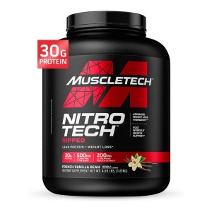 머슬테크 니트로 테크 프로틴 웨이트 로스 프렌치 바닐라 빈 1.81 kg