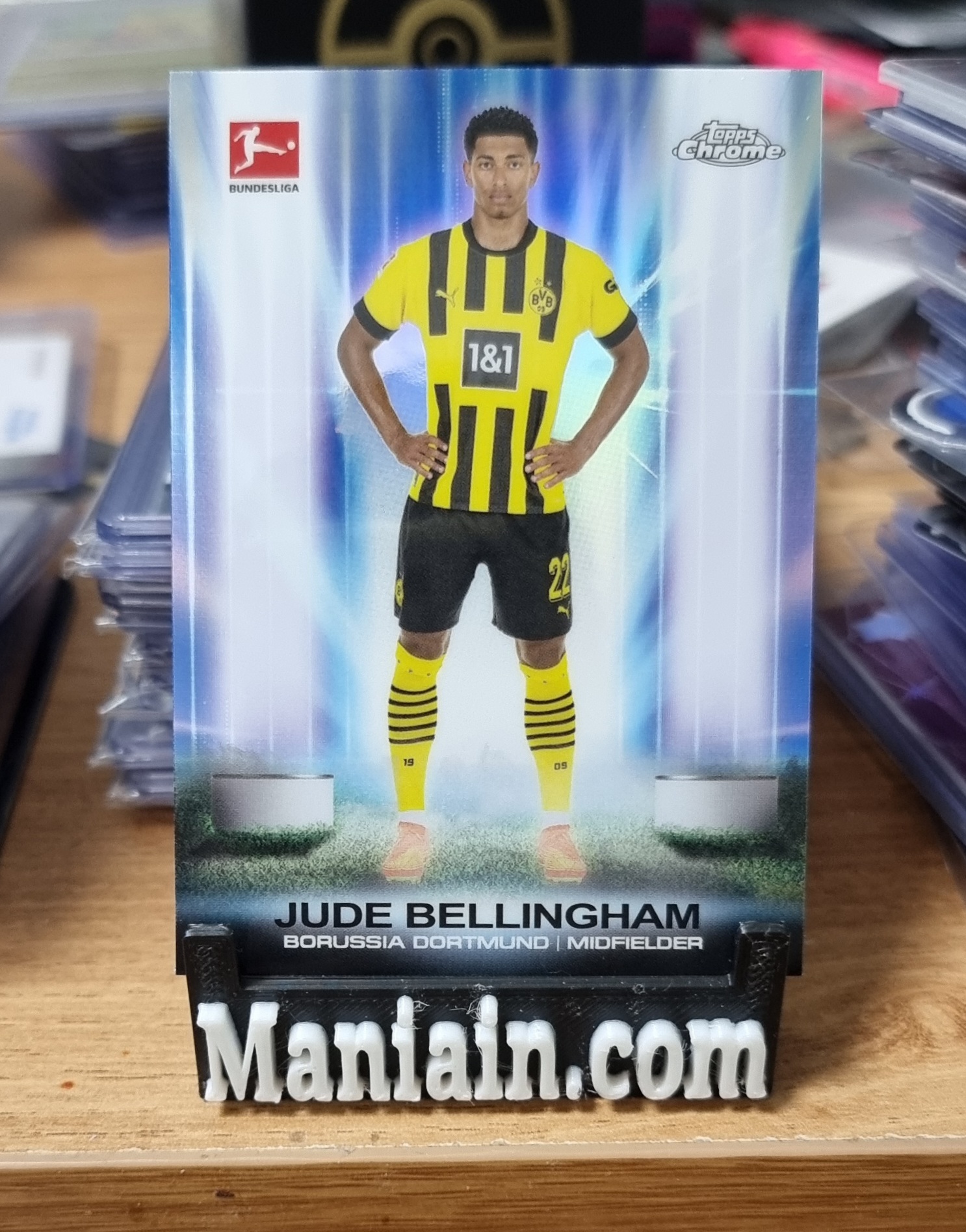 주드 벨링엄 2023-24 Topps Chrome Bundesliga Ultrabeam Jude Bellingham UB-12 축구카드