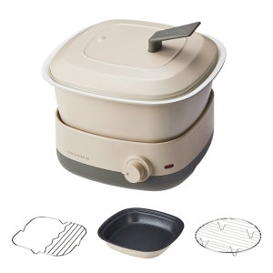 레꼴뜨 멀티쿠커 소형찜기 까레 크림화이트 RPD-4(W)