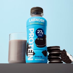 랩노쉬 프로틴 드링크 쿠키앤크림, 350ml, 6개