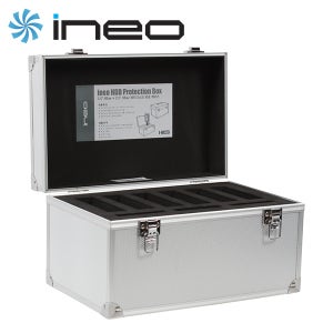ineo I-NC23 알루미늄 하드디스크 보관함(2.5 3Bay + 3.5 6Bay)