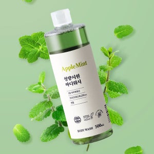 라라스노우 천연 대용량 올인원 바디워시 운동러 고보습 쿨링 캐스틸솝 애플민트 청량시원