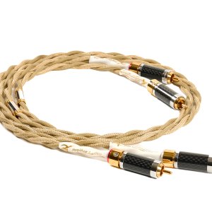 VOYAGER 보이저 RCA 케이블 하이파이 수제작 커스텀 케이블 [금은팔라듐합금 1m] 멜루스 아르카디아