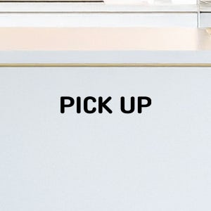 PICK UP 영어 스티커 픽업 시트지 15cm