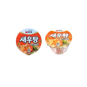 농심 새우탕 큰사발면 115g 12개