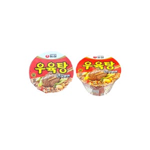 농심 우육탕 큰사발면 115g 20개