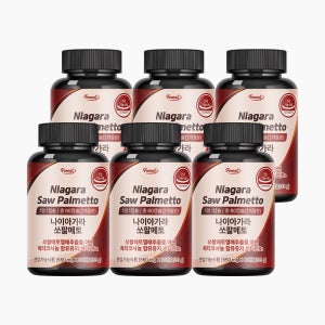 퍼니트 나이아가라 쏘팔메토 로르산 60캡슐, 6개