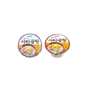 농심 사리곰탕 큰사발면 111g 28개