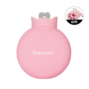 한나 친환경 실리콘 보온 보냉 물주머니 손난로 핫팩 (+전용 커버)