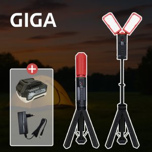기가 LED 워크라이트 디월트 마끼다 밀워키 무선 충전 스탠드 작업등 캠핑 휴대용 조명 G-1562MI