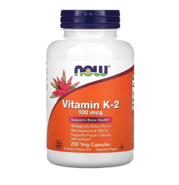 <b>나우푸드 비타민K</b>2 MK4 100mcg 250캡슐 250일분 비타민케이 메나퀴논
