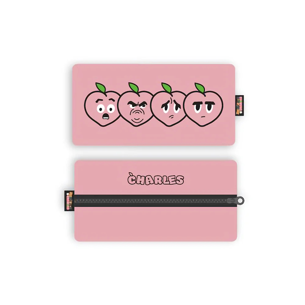 (筆筒) エクソディオドギョンス EXO DOH KYUNG SOO ZZIRANG-E & CHARLES Pen Case