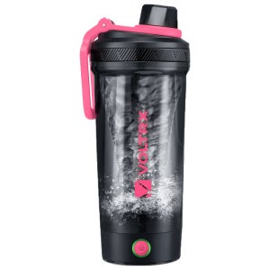 볼트렉스 전동 프로틴 쉐이커 보틀 물병 물통 헬스 보충제 단백질 쉐이크통 700ml, 핑크