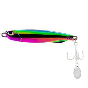 레인보우 블레이드 크롬 메탈지그 20g 스핀바이브 삼치 농어 배스 AM12