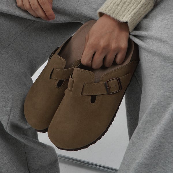 4CM 키높이 뉴 보스턴뮬 보스턴슬리퍼 남자슬리퍼