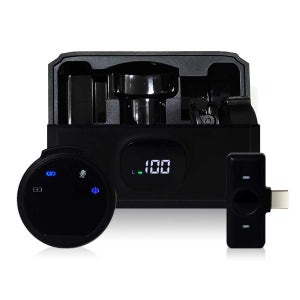 비욘드터치 스마트폰 자석형 무선 핀마이크 에어마이크 프로M 2.4G 액션캠 DSLR 호환