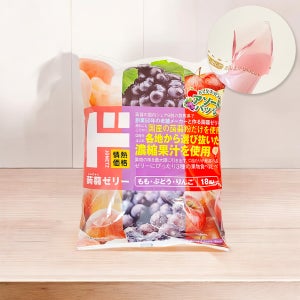 일본 돈키호테 곤약젤리 포도+복숭아+사과 18개입